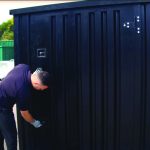 2m x 2m Site Store - Portable Metal Storage Container - Image 34