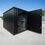 2m x 2m Site Store - Portable Metal Storage Container - Image 30