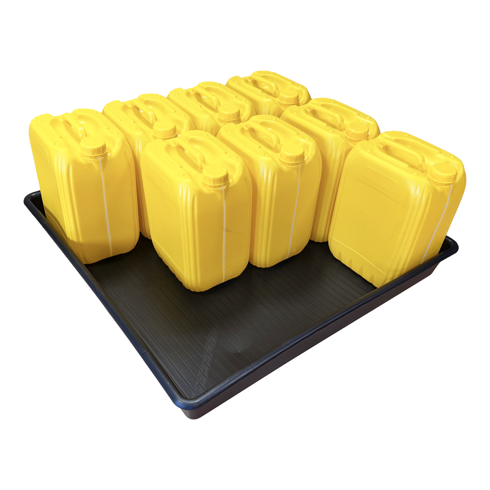 RX100-1 PLASTIC DRIP TRAY - L:100 x W:100 x H:12cm - 100Ltr - Image 1