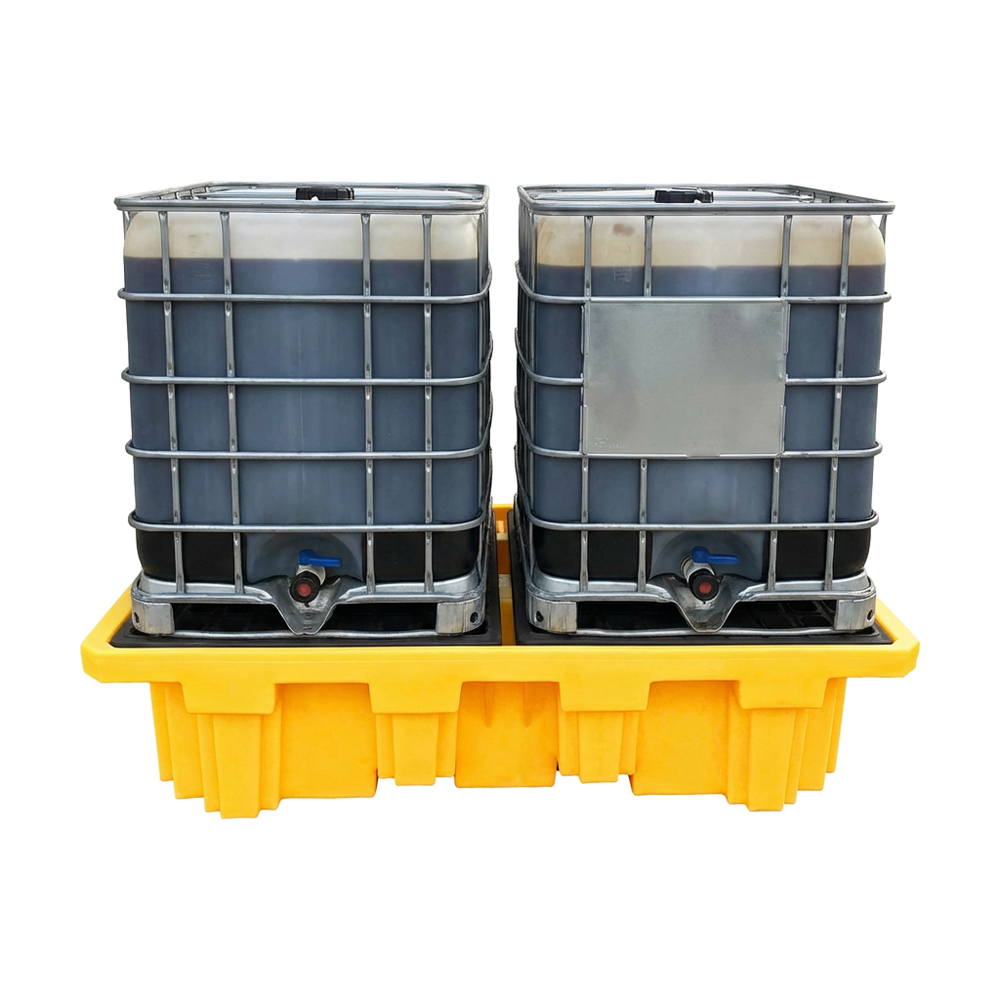 rx2ibc-01 2 IBC SPILL PALLET - 220 x 130 x 50cm - Image 1