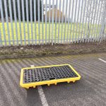 SMALL TWO DRUM SPILL PALLET - 130 x 69 x 15cm - Image 7