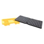 SMALL TWO DRUM SPILL PALLET - 130 x 69 x 15cm - Image 3