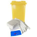 Oil Spill Kit - Wheeled Bin - 240Ltr - Image 3