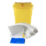Oil Spill Kit - Wheeled Bin - 360Ltr - Image 3